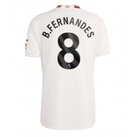 Camisa de Futebol Manchester United Bruno Fernandes #8 Equipamento Alternativo 2023-24 Manga Curta